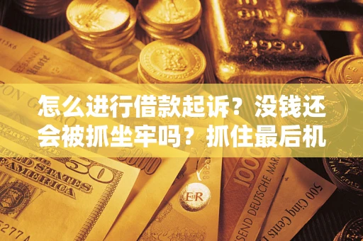 武汉怎么进行借款起诉？没钱还会被抓坐牢吗？抓住最后机会！
