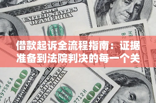 武汉借款起诉全流程指南：证据准备到法院判决的每一个关键步骤