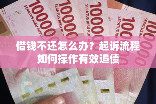 武汉借钱不还怎么办？起诉流程如何操作有效追债