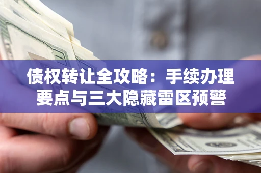 武汉债权转让全攻略：手续办理要点与三大隐藏雷区预警