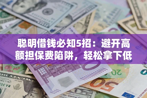 武汉聪明借钱必知5招：避开高额担保费陷阱，轻松拿下低息贷款